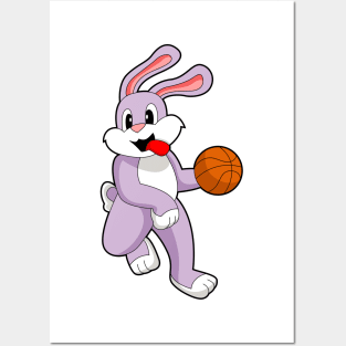 Rabbit Basketball player Basketball Posters and Art